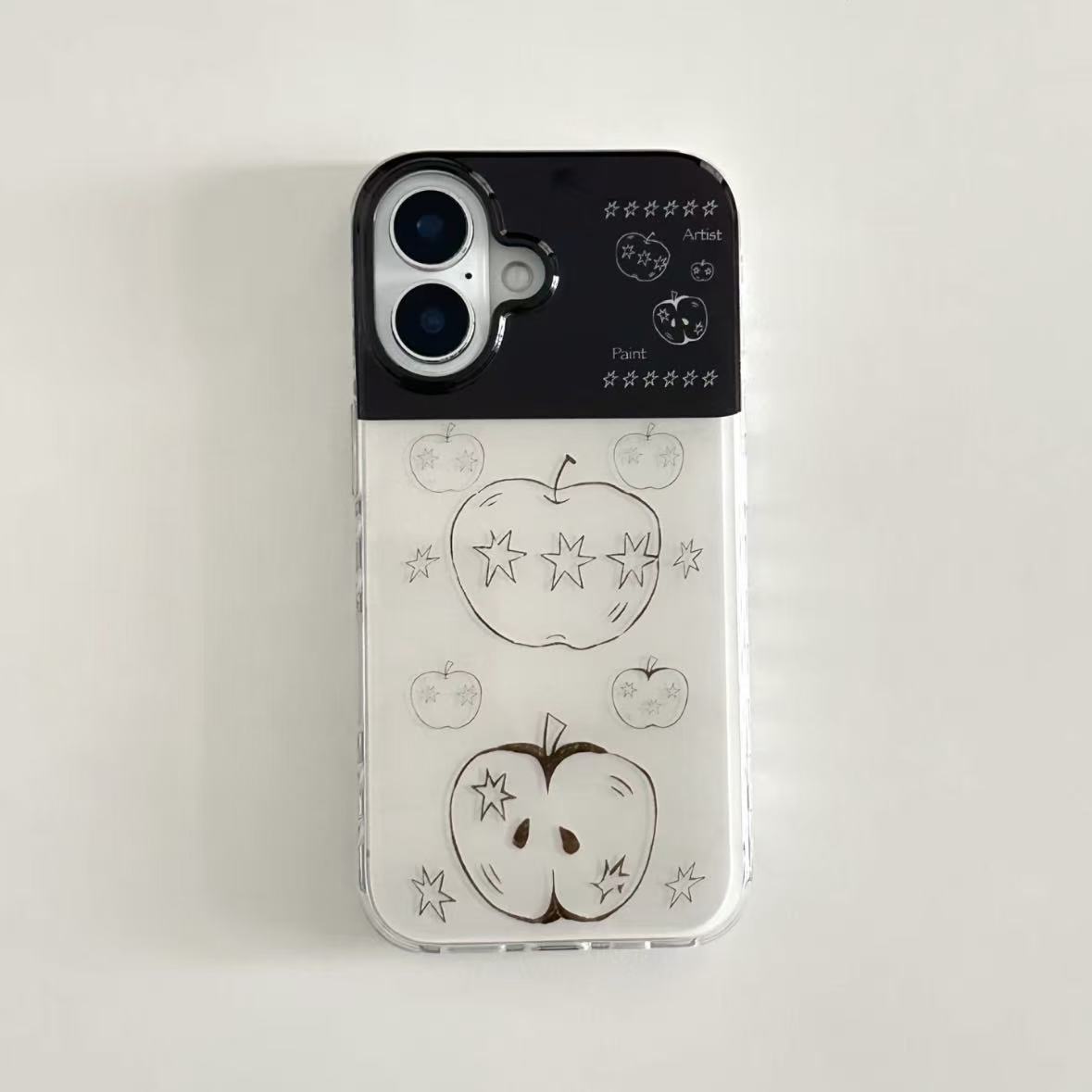 Cute Cartoon Case - Simple Cartoon Cute Striped Dog Linesh