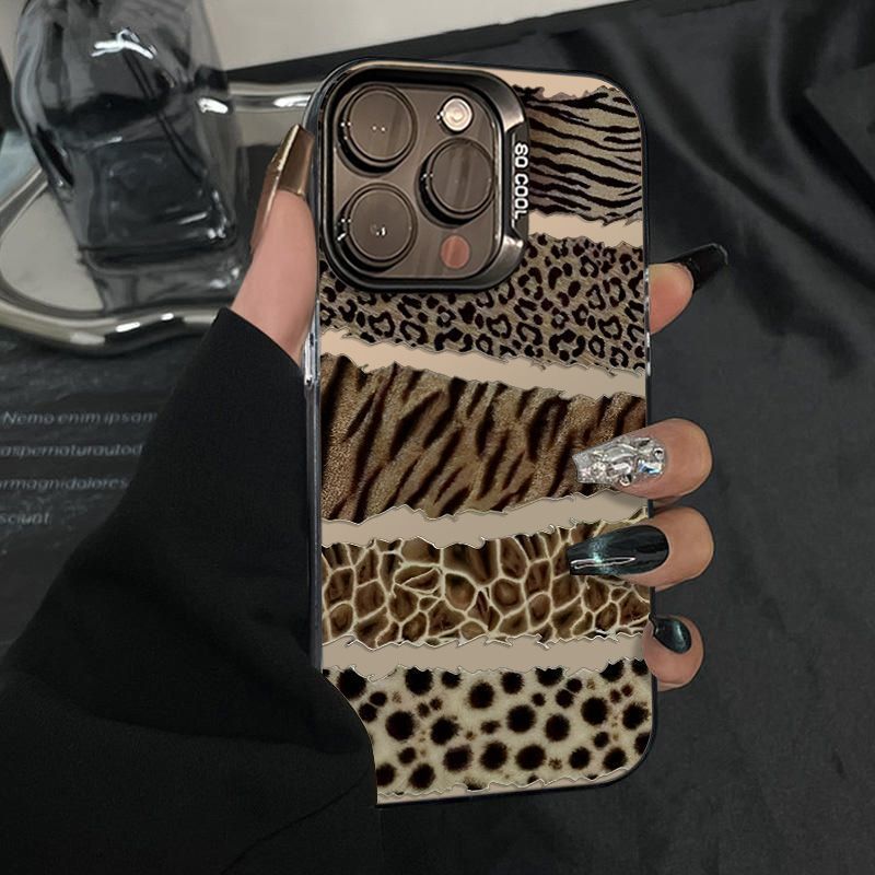 Phone Cases Nyc - Luxury Brown Leopard Y2K Phone Case