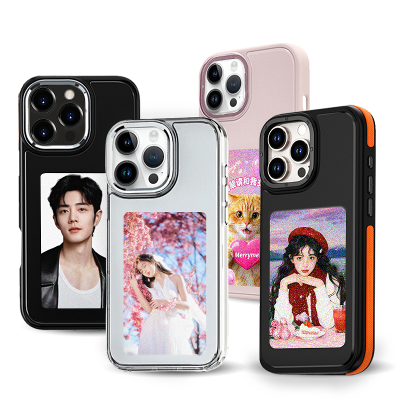 Phone Cases Diy - NFC Ink Screen Phone Case Aermy