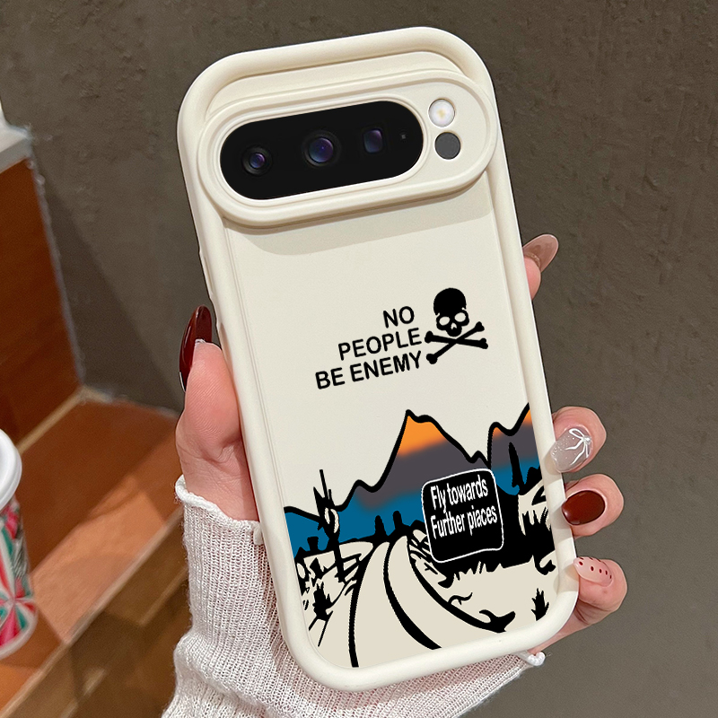 Phone Cases Google Pixel 9 - Mountain Road Patterned Phone Case For