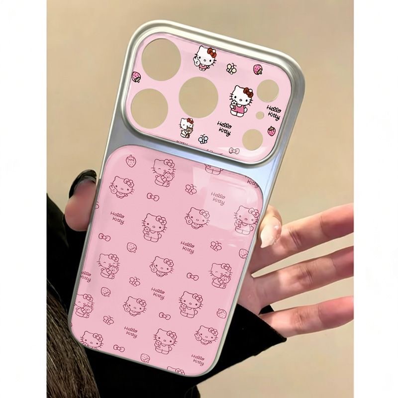 Cute Cartoon Case - Cute Cartoon Y2K Hello Kitty Mobile