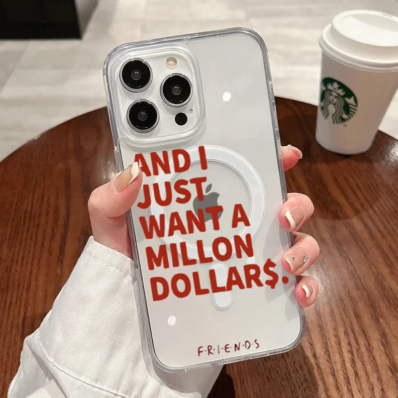 Phone Cases Clear - Fashion Abstract Quotes Case For iPhone