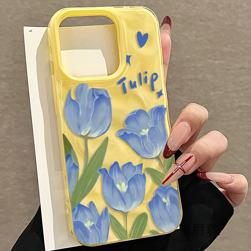 Aesthetic Tulip Flower Phone C - Phone Cases Aesthetic review and price