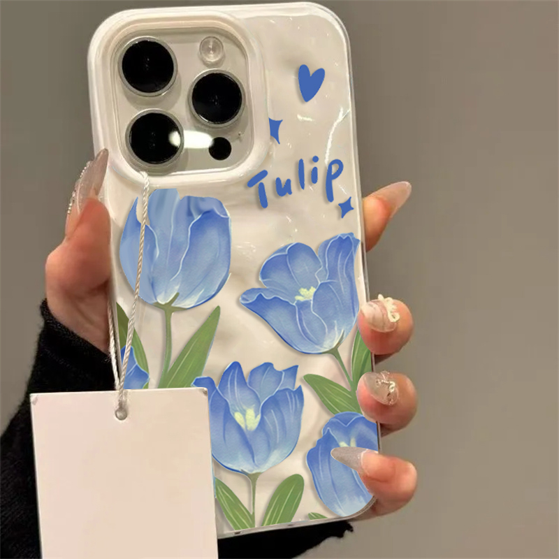 Aesthetic Tulip Flower Phone C - Phone Cases Aesthetic review and price