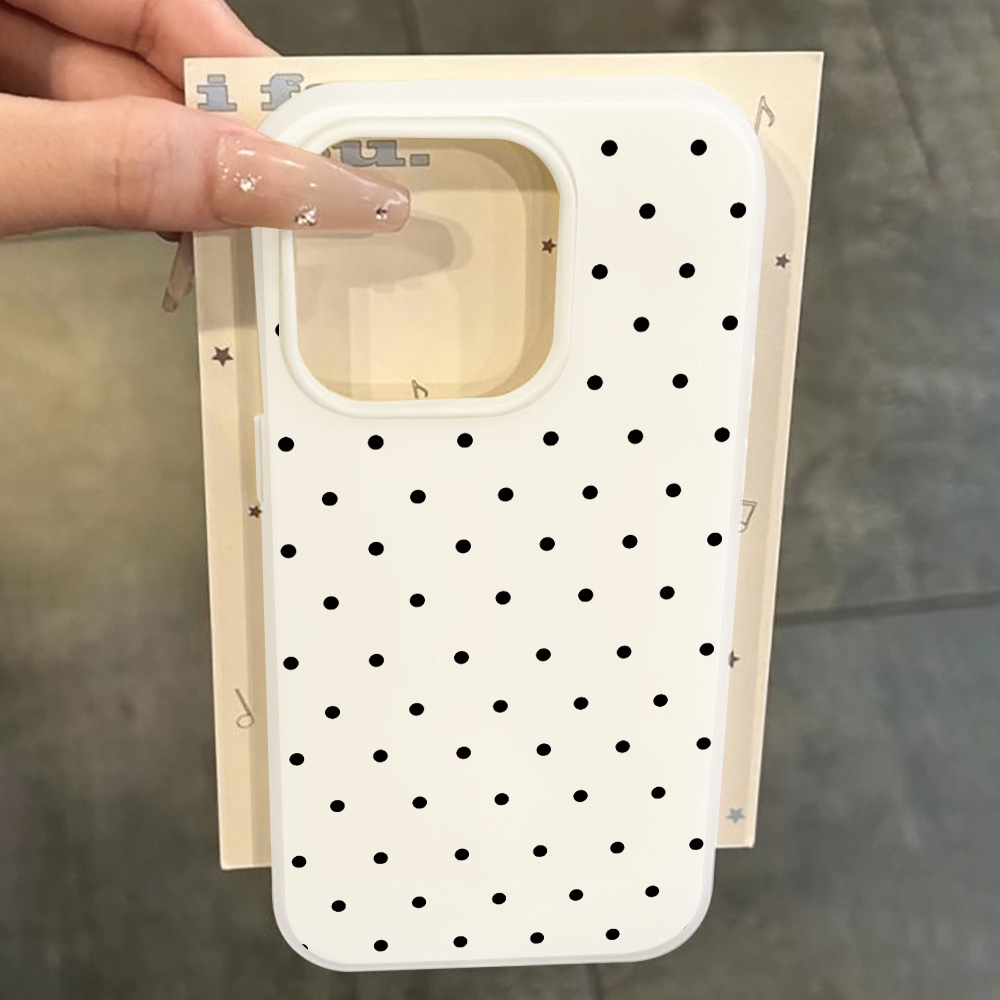 Minimalist Polka Dot Dustproof - Phone Cases Samsung review and price