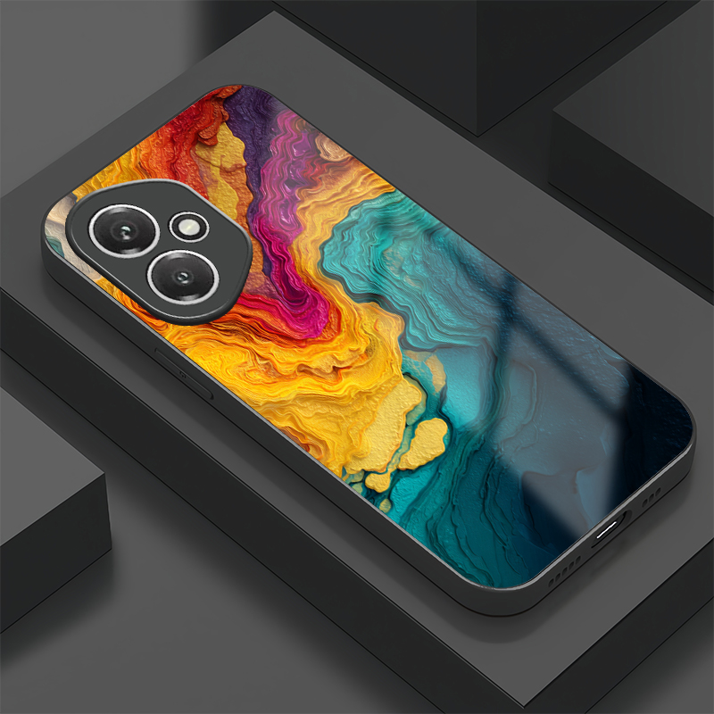 Marble Pattern Shockproof Phon - Phone Cases Honor review and price
