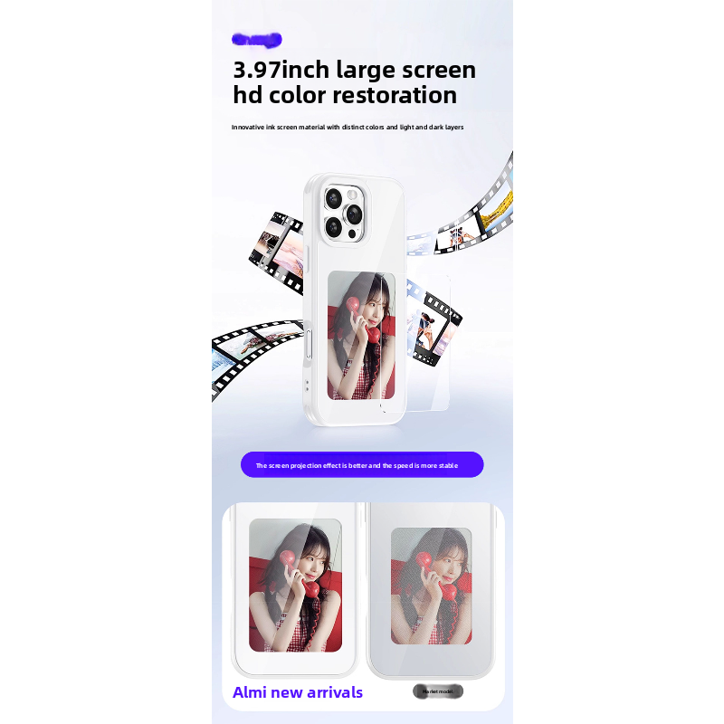 NFC Ink Display phone Case For - Phone Cases Diy review and price
