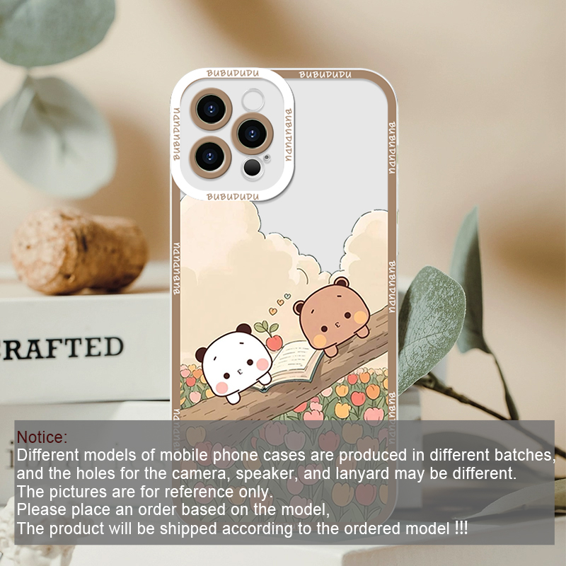 Cute BUBU DUDU Couple Clear Ph - Phone Cases Clear review and price