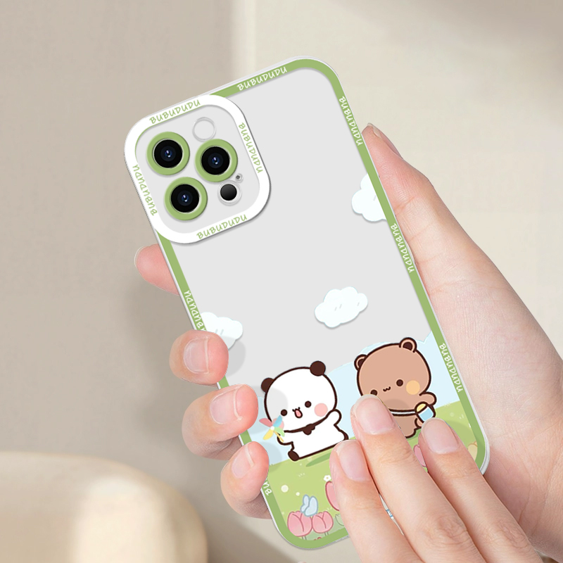 Cute BUBU DUDU Couple Clear Ph - Phone Cases Clear review and price