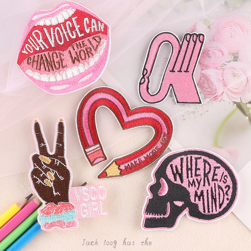 Iron On Patches Pink Girl Love - Phone Cases Eco Friendly review and price