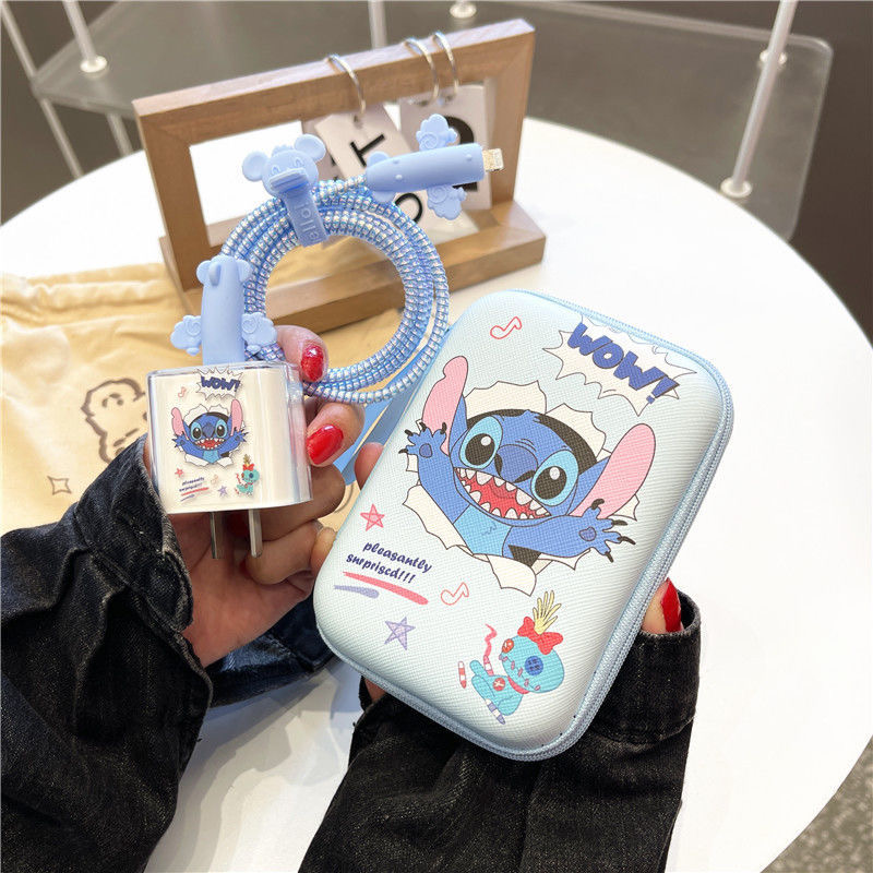 Cartoon Cable Protector for iP - Phone Cases Rubber review and price