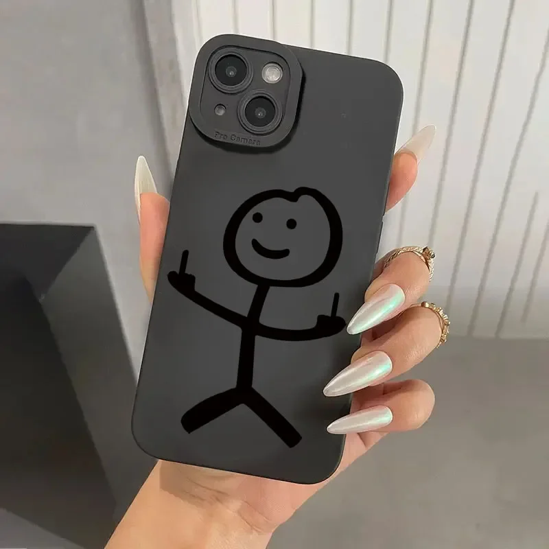 Cute Cartoon Matchman Matte Si - Cute Cartoon Case review and price