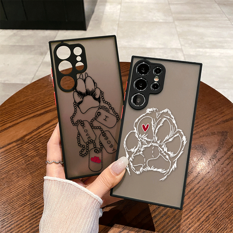 Funny Cartoon Pet Cute Dog Paw - Cute Cartoon Case review and price