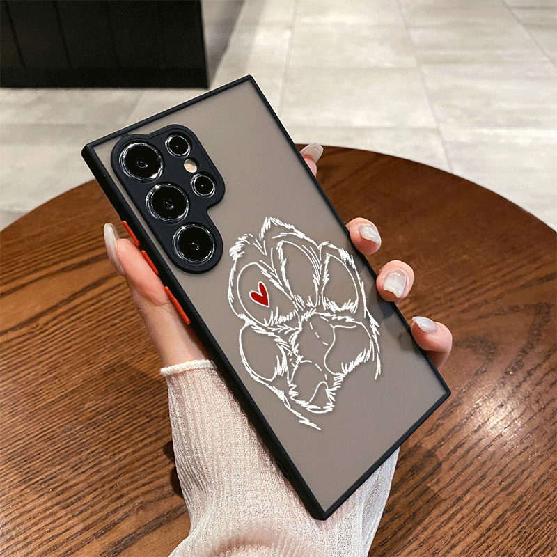 Funny Cartoon Pet Cute Dog Paw - Cute Cartoon Case review and price