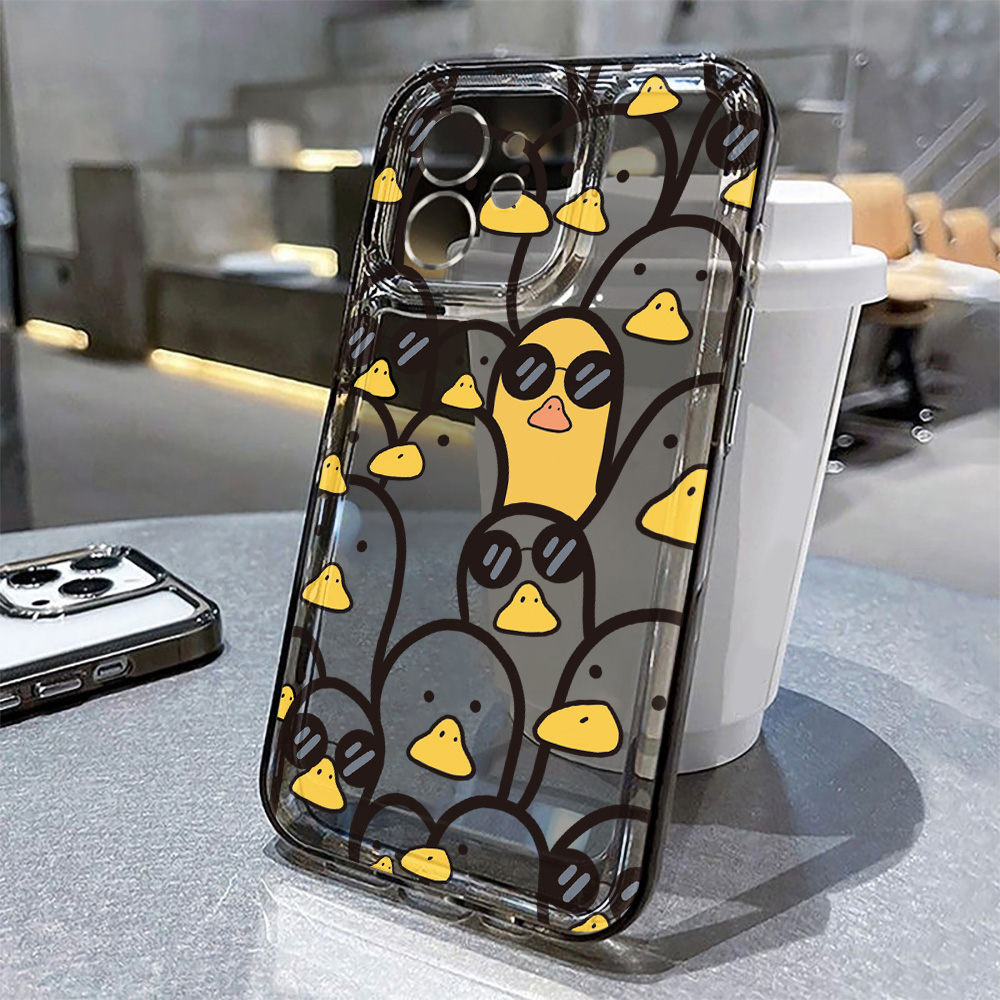 Cute Cartoon Duck Case Girls F - Cute Cartoon Case review and price