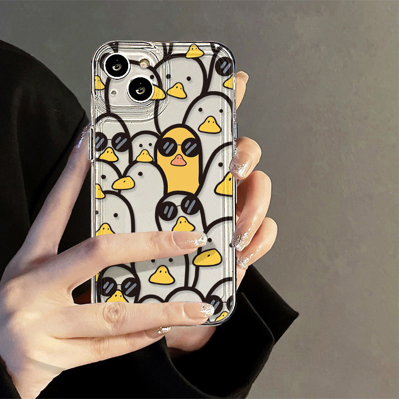 Cute Cartoon Duck Case Girls F - Cute Cartoon Case review and price