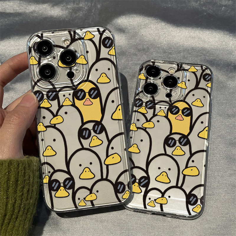 Cute Cartoon Duck Case Girls F - Cute Cartoon Case review and price