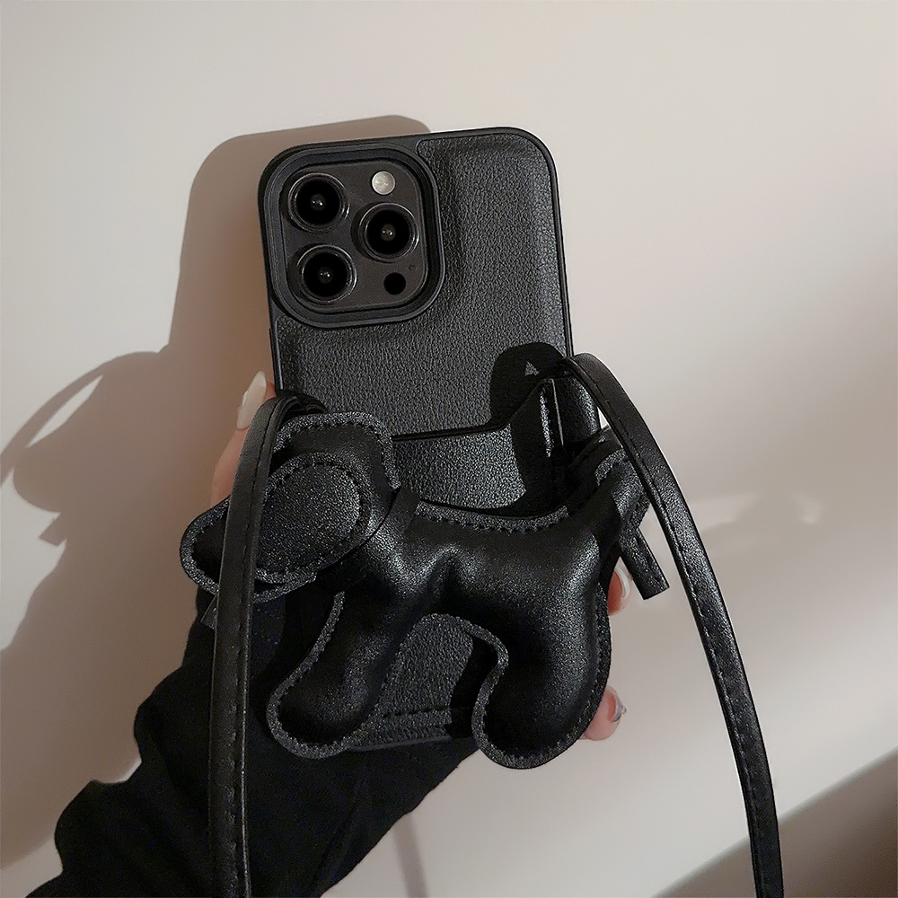 Korean Black Crossbody Lanyard - Phone Cases Diy review and price