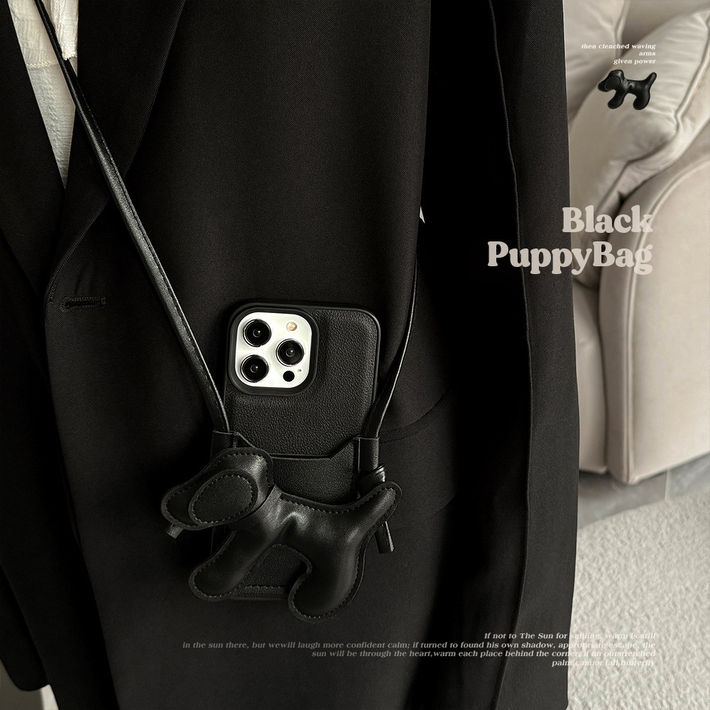 Korean Black Crossbody Lanyard - Phone Cases Diy review and price
