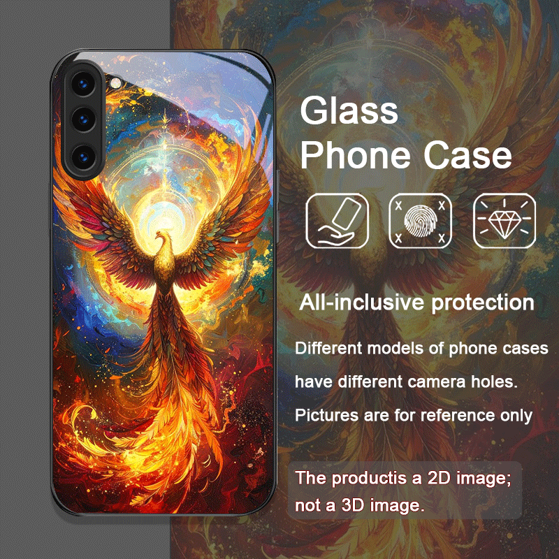Aesthetic Phoenix Fire Feather - Phone Cases Aesthetic review and price