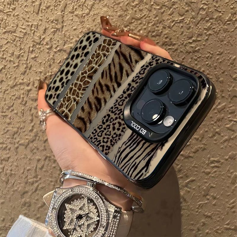 Luxury Brown Leopard Y2K Phone - Phone Cases Nyc review and price