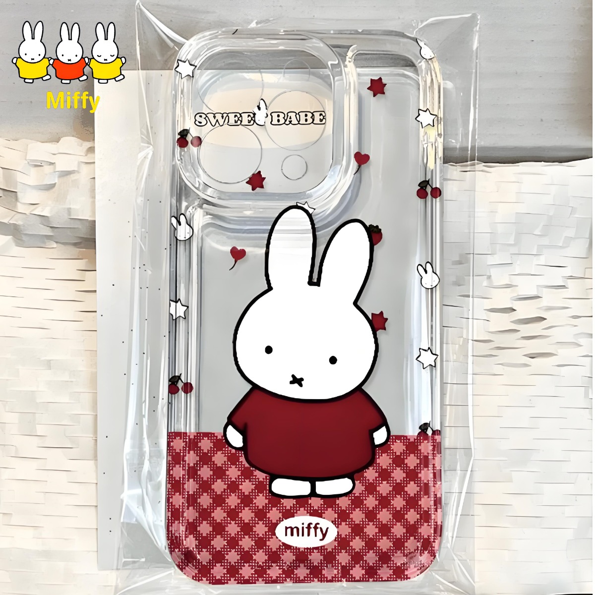 Cute Miffy Rabbit Phone Case C - Phone Cases Rubber review and price