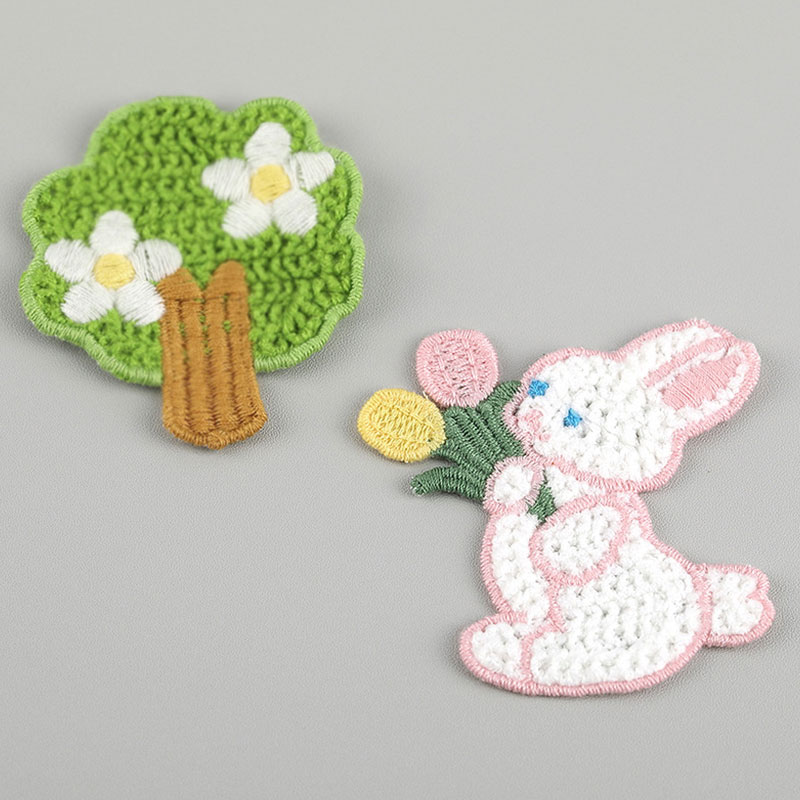 10pcs Cartoon Embroidered Rabb - Phone Cases Eco Friendly review and price