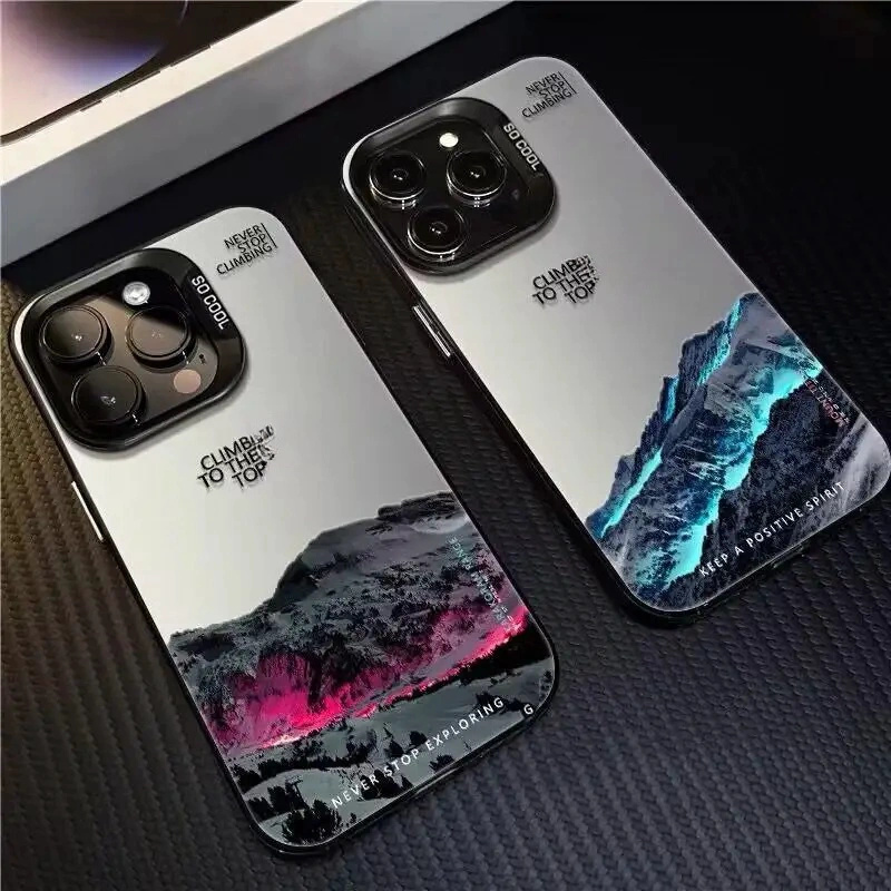 Snow Mountain Landscape Sunset - Phone Cases Nyc review and price