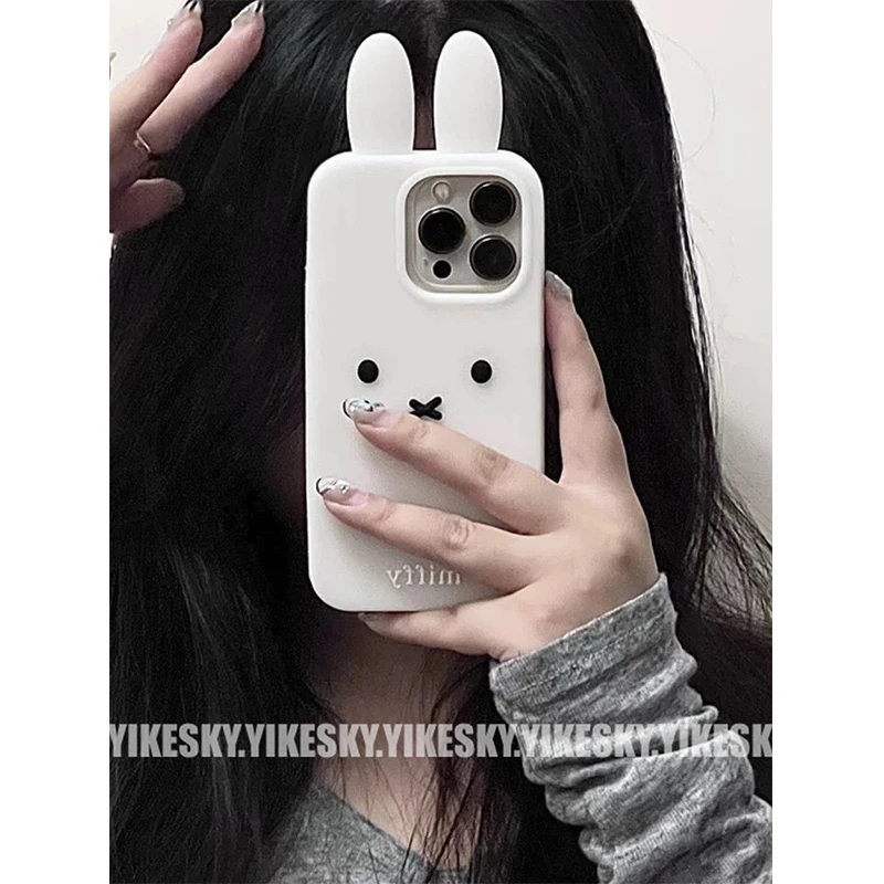 Kawaii Miffy Iphone 11/12/13/1 - Phone Cases Rubber review and price