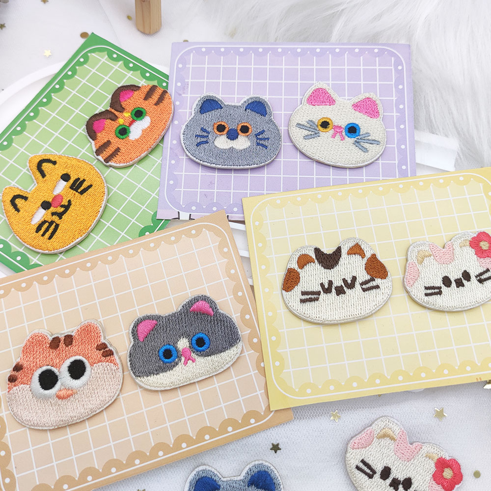 2pcs Cute Cat Head Self-adhesi - Phone Cases Eco Friendly review and price