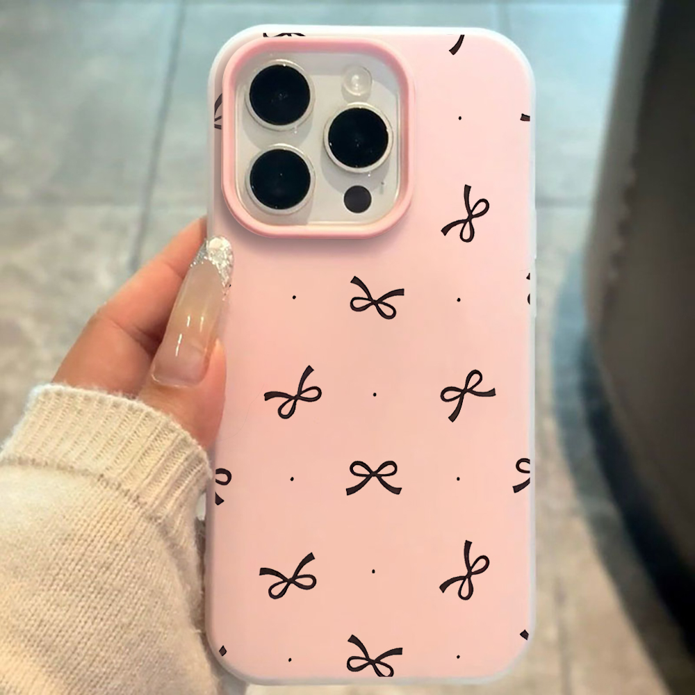 Cute Bow Polka Dot INS Phone C - Phone Cases Cute review and price