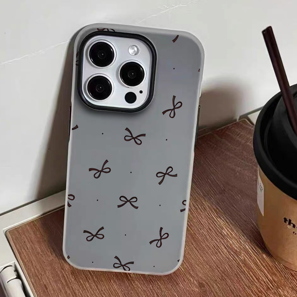 Cute Bow Polka Dot INS Phone C - Phone Cases Cute review and price