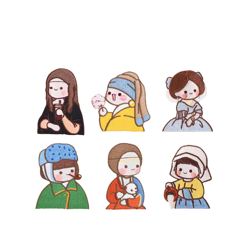 1 PC Cartoon Girl Embroidery P - Phone Cases Eco Friendly review and price