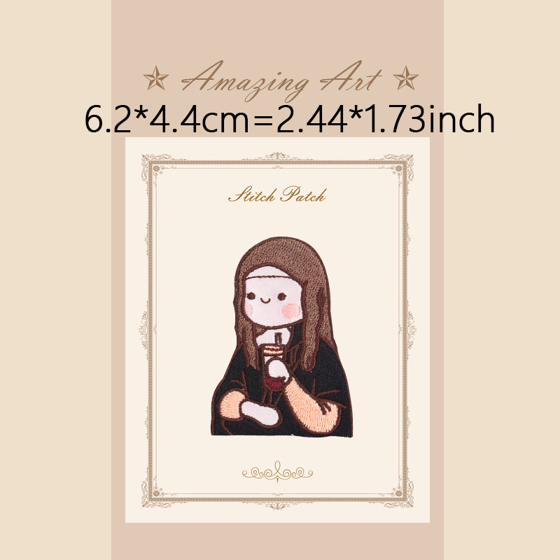 1 PC Cartoon Girl Embroidery P - Phone Cases Eco Friendly review and price