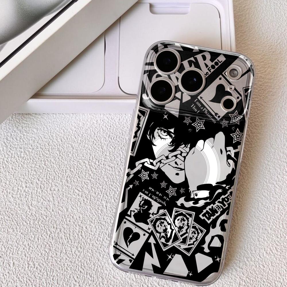 Game P-Persona 5 Phone Case Ma - Phone Cases Clear review and price