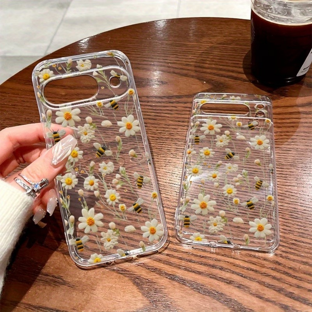 Cute Honeybee Flower Pattern S - Phone Cases Google Pixel 9 review and price