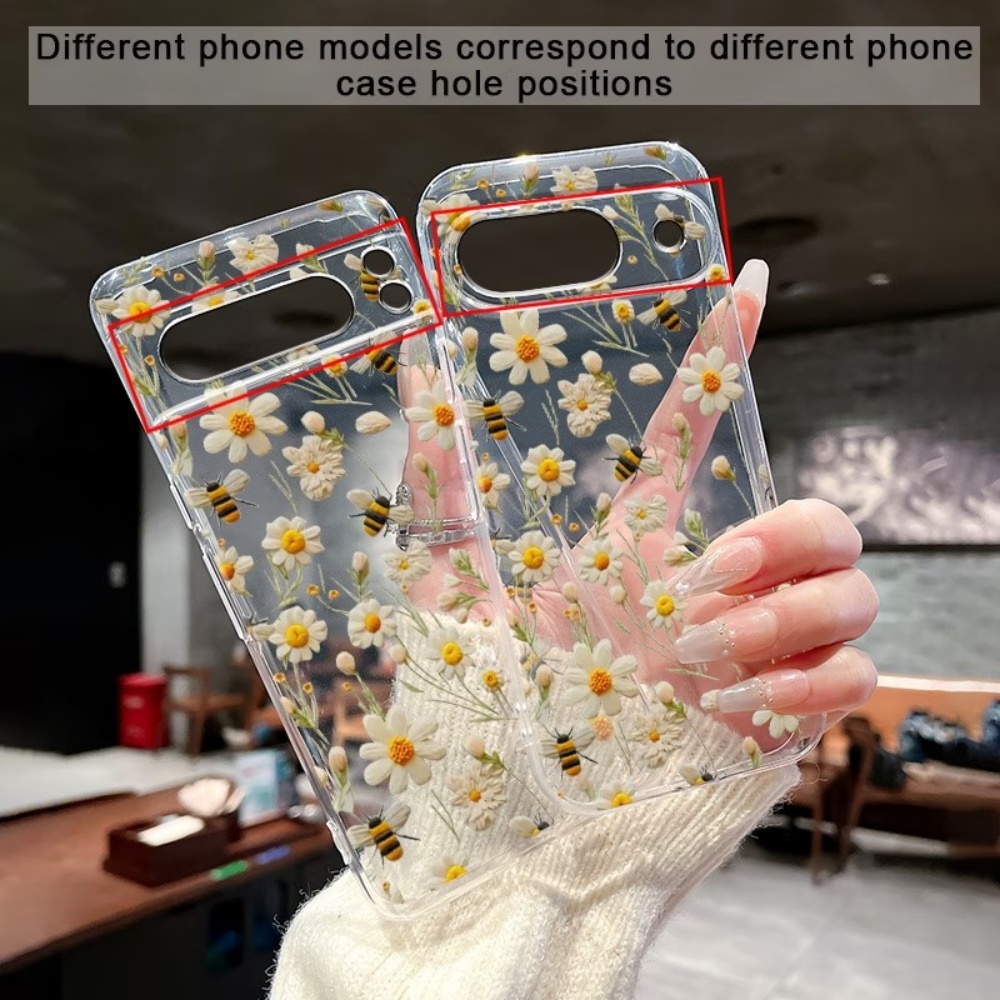 Cute Honeybee Flower Pattern S - Phone Cases Google Pixel 9 review and price