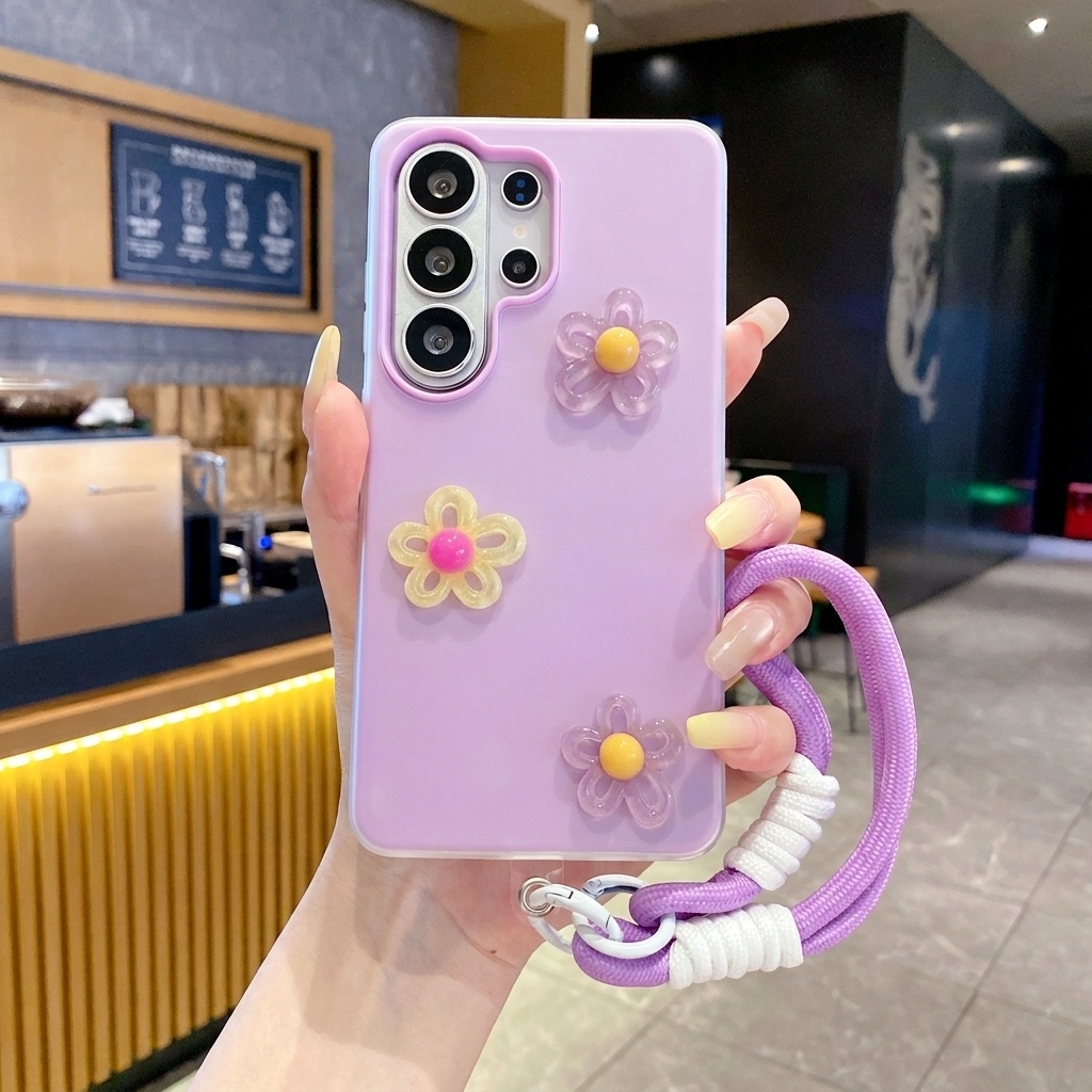 Purple 2 In 1 With 3D Diy Colo - Phone Cases Diy review and price